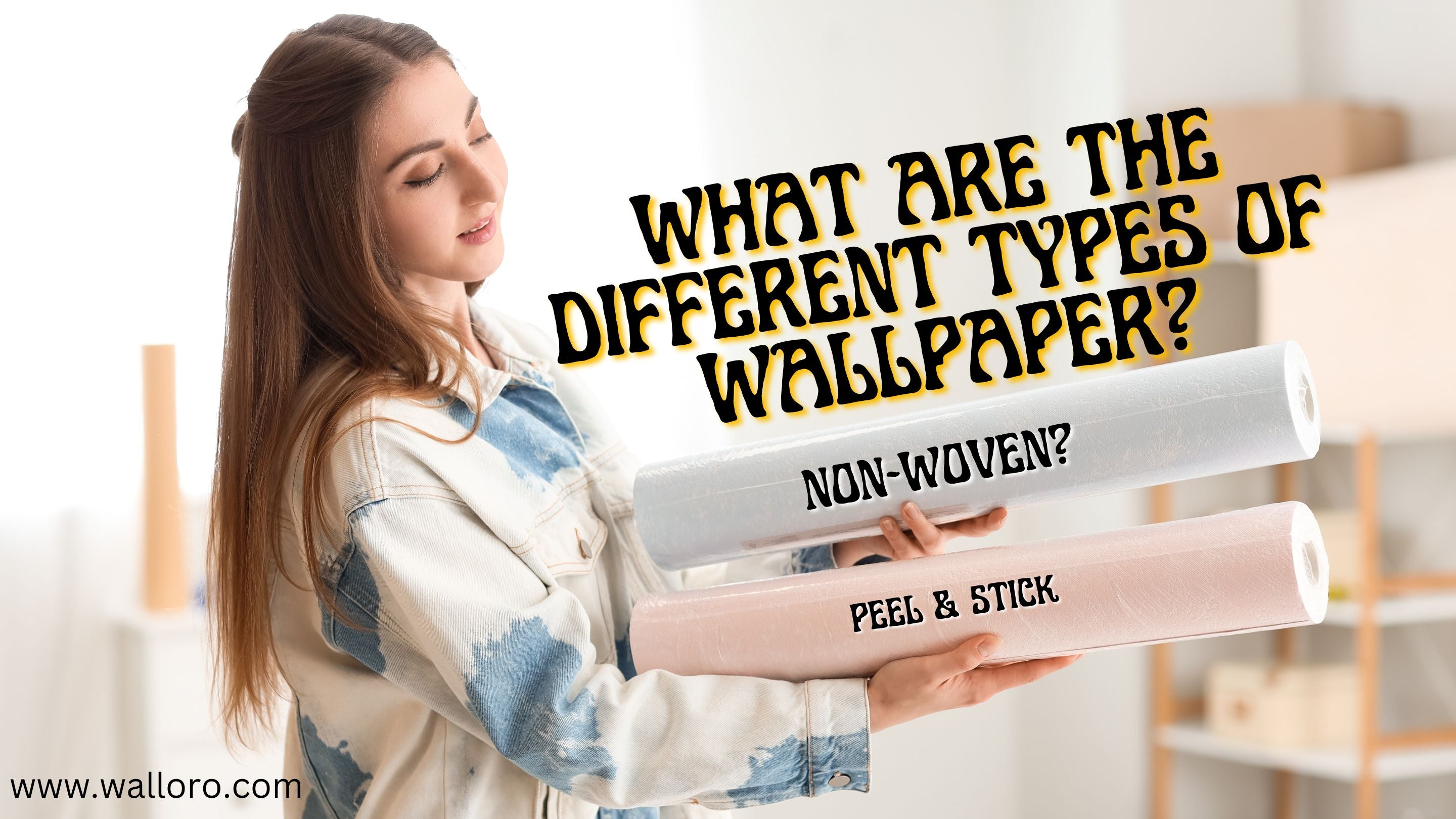 What are the different types of wallpaper?