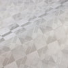 Luxury Beige Checkered Wallpaper, 3D Geometric Embossed Wallpaper, Vinyl, Non-Woven, Non-Pasted, Large 178 sq ft Roll, Washable, Removable - Walloro Luxury 3D Embossed Textured Wallpaper 