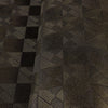 Luxury Dark Color Shiny Geometric Wallpaper, 3D Checkered Embossed Wallpaper, Vinyl, Non-Woven, Non-Pasted, Large 178 sq ft Roll, Washable - Walloro Luxury 3D Embossed Textured Wallpaper 