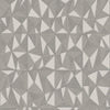 Light Gray Geometric Triangle Wallpaper, 3D Embossed Shiny Wallcovering, Abstract Pattern, Home Commercial Use - Walloro Luxury 3D Embossed Textured Wallpaper 