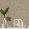 Neutral Cork Wood Bark Wallpaper, Wood Grain Tree Trunk Deep Embossed Rich Textured Wallcovering - Walloro Luxury 3D Embossed Textured Wallpaper 