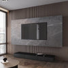 White/Black Wall Panel, PS Wall Home Decoration Panel-Premium Quality - Walloro Luxury 3D Embossed Textured Wallpaper 