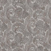 Washed Dark Paisley Pattern Wallpaper, Rich Textured Wallcovering, Traditional, Extra Large 114 sq ft Roll, Washable, Home Wall Decor, Durable - Walloro Luxury Embossed Textured Wallpaper 