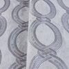 Silver Geometric Chain Pattern Wallpaper, Deep Embossed Stylish Sparkling Luxury Design - Walloro Luxury Embossed Textured Wallpaper 