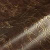 Dark Brown Embossed Gold Stria Wallpaper, Home Wall Decor, Aesthetic Wallpaper, Textured Wallcovering Non-Adhesive and Non-Peel - Walloro Luxury 3D Embossed Textured Wallpaper 