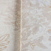 Cream Elegant Embossed Leaf Pattern Wallpaper, 3D Textured Floral Plants Botanic Wall Paper - Walloro Luxury Embossed Textured Wallpaper 