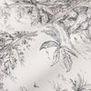 Luxury Toile Wallpaper, 3D Textured Wallcovering, Large 178 sq ft Roll, Decorative Wall Paper, Black and White Sketch, Landscape Wall Paper - Walloro Luxury 3D Embossed Textured Wallpaper 