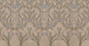 Blossom Chinoiserie Floral Wall Mural, Flower Bloom Brown Wallpaper, Large Botanical Customized Wall Art, Non-Woven, Non-Adhesive, Removable - Walloro Luxury Embossed Textured Wallpaper 