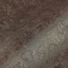 Abstract Distressed Embossed Wallpaper, Rich Textured Embossed Wallcovering, Traditional, Dark Brown Metallic, Extra Large 114 sq ft Roll - Walloro High End Wallcoverings & More