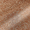 Abstract Glam 3D Embossed Wallpaper, Copper Metallic Accents Luxury Wallcovering, Washable, Durable Home and Commercial Use Wall Decor - Walloro High End Wallcoverings & More