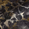 Beautiful Black Marble Gold Spark Embossed Wallpaper, Textured Shiny wall Covering for Store & Home, Elegant Wallpaper, Washable, 177 sq ft - Walloro High End Wallcoverings & More