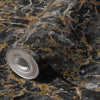 Beautiful Black Marble Gold Spark Embossed Wallpaper, Textured Shiny wall Covering for Store & Home, Elegant Wallpaper, Washable, 177 sq ft - Walloro High End Wallcoverings & More