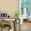 Beige Abstract Shimmering Wallpaper, Modern Luxury Sparkling Solid Color Wall Paper - Walloro High End Wallcoverings & More