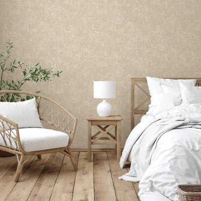 Beige Modern Country Textured Wallpaper, Deep Embossed Distressed Wall Paper - Walloro High End Wallcoverings & More