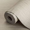 Beige Modern Embossed Striped Wallpaper, Plain Solid Color Textured Wallcovering - Walloro High End Wallcoverings & More