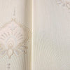 Beige Stylish Embossed Textured Wallpaper, Modern Ikat Stripeed Wallcovering - Walloro High End Wallcoverings & More