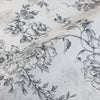 Black & White Elegant Chinoiserie Blossom Floral Wallpaper, Animal Print Birds Flowers Botanical Pattern - Walloro High End Wallcoverings & More