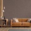 Brown Diamond Shapes Wallpaper, Shiny 3D Deep Embossed Lines Stylish Modern Wallcovering - Walloro High End Wallcoverings & More