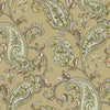 Brown Luxury Paisley Deep Embossed Wallpaper, Traditional Rich Textured Wallcovering - Walloro High End Wallcoverings & More