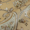 Brown Luxury Paisley Deep Embossed Wallpaper, Traditional Rich Textured Wallcovering - Walloro High End Wallcoverings & More