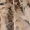 Brown Marble Embossed Wallpaper, Marbled Pattern Striped Stone Effect Modern Wallcovering - Walloro High End Wallcoverings & More