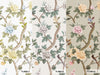 Chinoiserie Floral Blossoms Wall Mural, White Botanical Tree Flowers Wallpaper, Custom Size Wall Covering, Non-Woven, Non-Adhesive, Removable, Washable - Walloro High End Wallcoverings & More