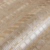 Contemporary Stripe Pattern Embossed Wallpaper, Beige, Gold Professional Luxury Striped Wall Paper, Non-Woven - Walloro High End Wallcoverings & More