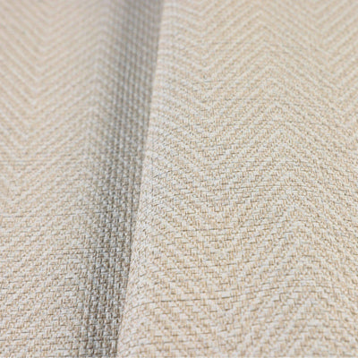 Cream Chevron Wallpaper, Modern Zig Zag Textured Wall Paper, Neutral Colors Geometric - Walloro High End Wallcoverings & More