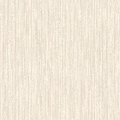 Cream Shiny 3D Embossed Striped Wallpaper, Plain Color Textured Wall Paper - Walloro High End Wallcoverings & More