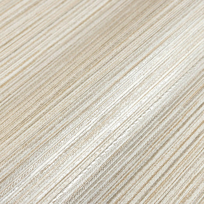 Cream Stylish Thin Stripes Wallpaper, 3D Deep Embossed Wallcovering for Interior Design Ideas - Walloro High End Wallcoverings & More