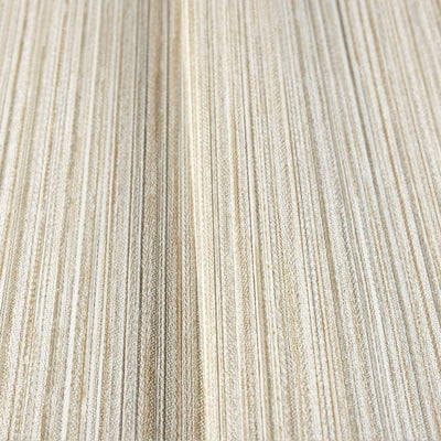 Cream Stylish Thin Stripes Wallpaper, 3D Deep Embossed Wallcovering for Interior Design Ideas - Walloro High End Wallcoverings & More