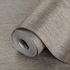 Dark Brown Thin Modern Striped Wallpaper, Deep Embossed Textured Modern Wallcovering - Walloro High End Wallcoverings & More