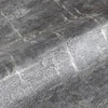 Dark Gray Abstract Metallic Lines Wallpaper, 3D Deep Embosed Silver Gold Rustic Geometric Interior Decor - Walloro High End Wallcoverings & More