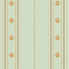 Decorative Striped Embossed Wallpaper, Lime Green, Gold 3D Boho Art Deco Ornate Home Wall Decor, Washable, Durable - Walloro High End Wallcoverings & More