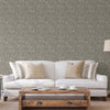 Elegant 3D Embossed Wallpaper, Gray Plain Color Distressed Pattern Modern Abstract Wallcovering, Sturdy Large 114 sq ft Roll - Walloro High End Wallcoverings & More