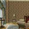 Elegant Brown Damask Deep Embossed Wallpaper, 3D Textured Dark Wallcovering, Traditional, Extra Large 114 sq ft Roll, Washable, Luxury - Walloro High End Wallcoverings & More