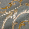 Elegant Damask Embossed Wallpaper, 3D Textured Wallcovering, Traditional, Neutral Gold, Extra Large 114 sq ft Roll, Luxury, Washable, Decor - Walloro High End Wallcoverings & More