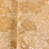 Elegant Golden Pattern Flowered Embossed Wallpaper, Home Wall Decor, Aesthetic Wallpaper, Textured Wallcovering Non-Adhesive and Non-Peel - Walloro High End Wallcoverings & More