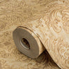 Gold Rich Baroque Damask Wallpaper Deep Embossed Shimmering Vintage Design - Walloro High End Wallcoverings & More