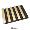 Gold/Black Wall Panel, PS Wall Home Decoration Panel-Premium Quality - Walloro High End Wallcoverings & More