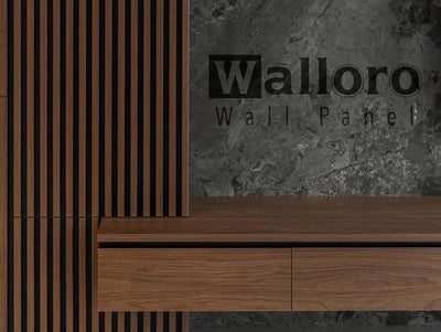 Gray Black Wall Panel, PS Wall Home Decoration Panel-Premium Quality - Walloro High End Wallcoverings & More