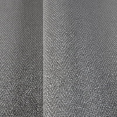 Gray Chevron Wallpaper, Textured Modern Fabric Like Wallcovering, Solid Neutral Colors - Walloro High End Wallcoverings & More