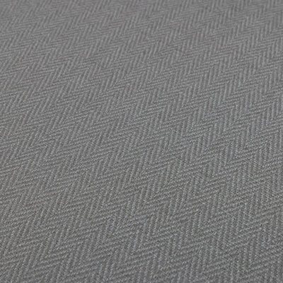 Gray Chevron Wallpaper, Textured Modern Fabric Like Wallcovering, Solid Neutral Colors - Walloro High End Wallcoverings & More