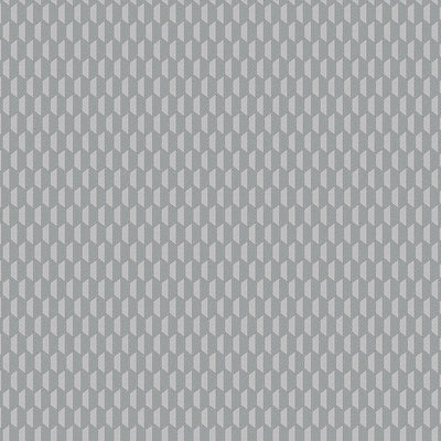 Gray Elegant Hexagon Embossed Wallpaper, Small Honeycomb Grid Pattern Textured wallcovering - Walloro High End Wallcoverings & More