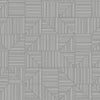 Gray Modern Geometric Shapes Wallpaper, Embossed Rich Textured Contemporary Wallcovering - Walloro High End Wallcoverings & More