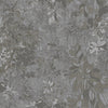 Gray, Silver Elegant Embossed Leaf Pattern Wallpaper, 3D Textured Floral Plants Botanic Wall Paper - Walloro High End Wallcoverings & More