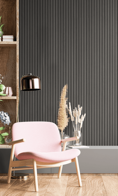 Gray/Black Wall Panel, PS Wall Home Decoration Panel-Premium Quality - Walloro High End Wallcoverings & More