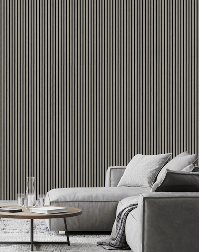 Gray/Black Wall Panel, PS Wall Home Decoration Panel-Premium Quality - Walloro High End Wallcoverings & More