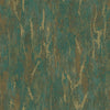 Green Gold Distressed Metallic Embossed Wallpaper, Shiny Rustic Industrial Modern Wallcovering - Walloro High End Wallcoverings & More