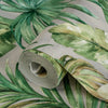 Green Palm Trees Embossed Wallpaper, Rich Textured Wallcovering, Large 114 sq ft Roll, Washable, Sturdy, Plants Leaves Wallpaper, Wall Decor - Walloro High End Wallcoverings & More